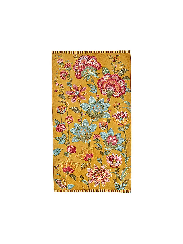 PIP STUDIO Strandtuch SUNNY SIDE UP 100x180cm Yellow gelb